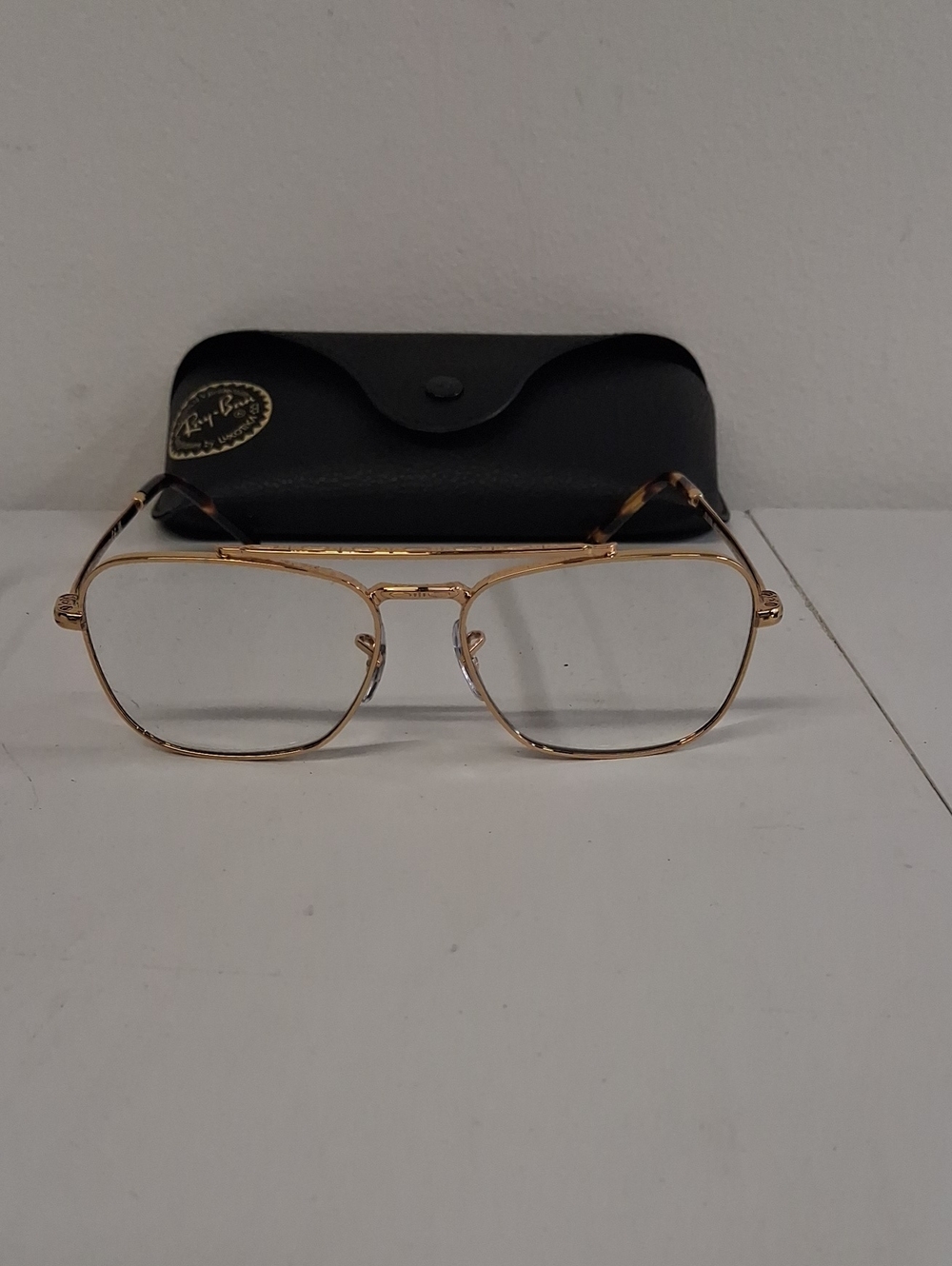 Rxable Ray-ban RB3638 New Caravan Gold Eyeglass Frames